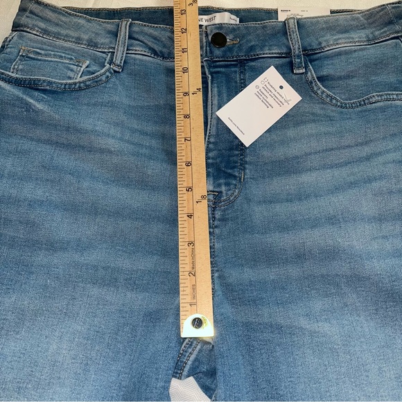 Nine West Sculpting Denim High Rise Bootcut‎ Medium Wash Denim Jeans Size 16 New - Picture 7 of 16